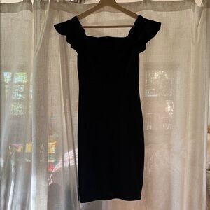 Bailey 44 Elegant Black Midi Dress